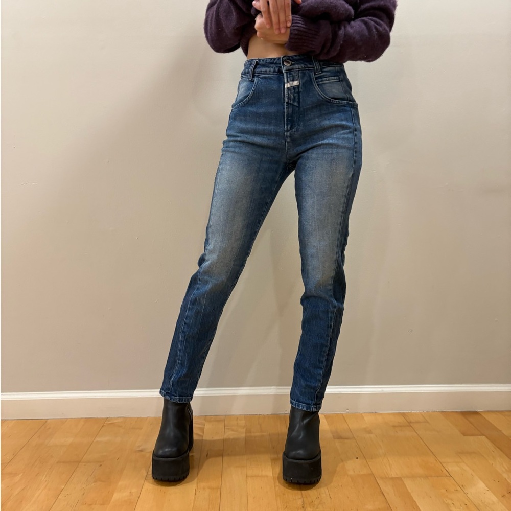 Closed Jeans Blue Mom’s Jeans High Waist made in Italy